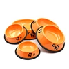 dog bowl and stand
